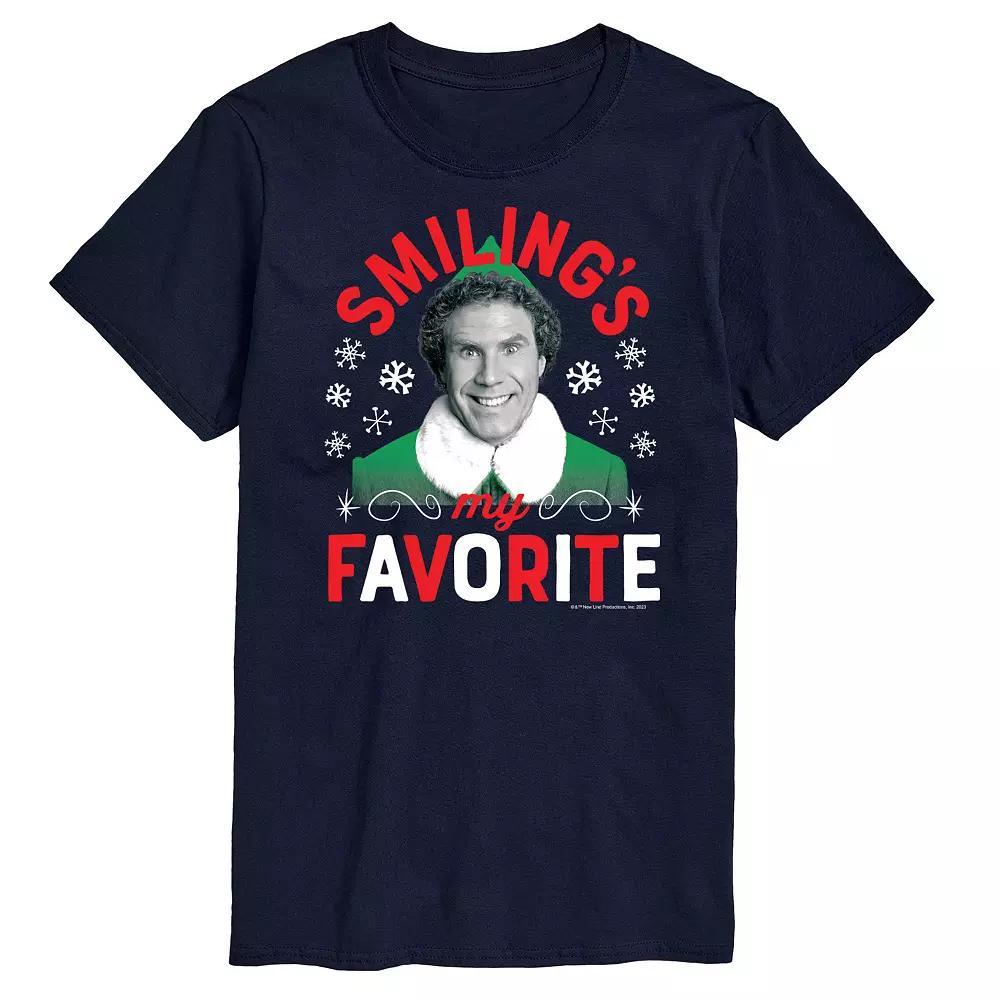 Mens Elf Smilings My Favorite Tee Product Image