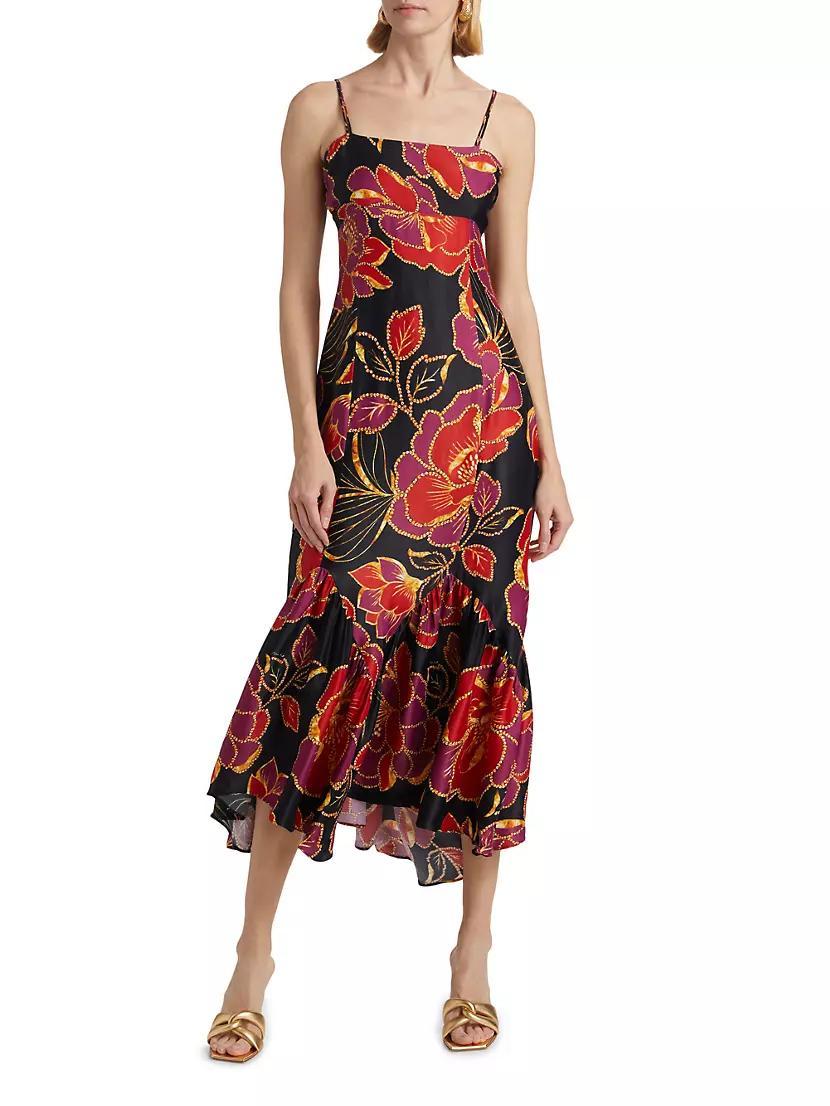 Shiny Chita Midi-Dress Product Image