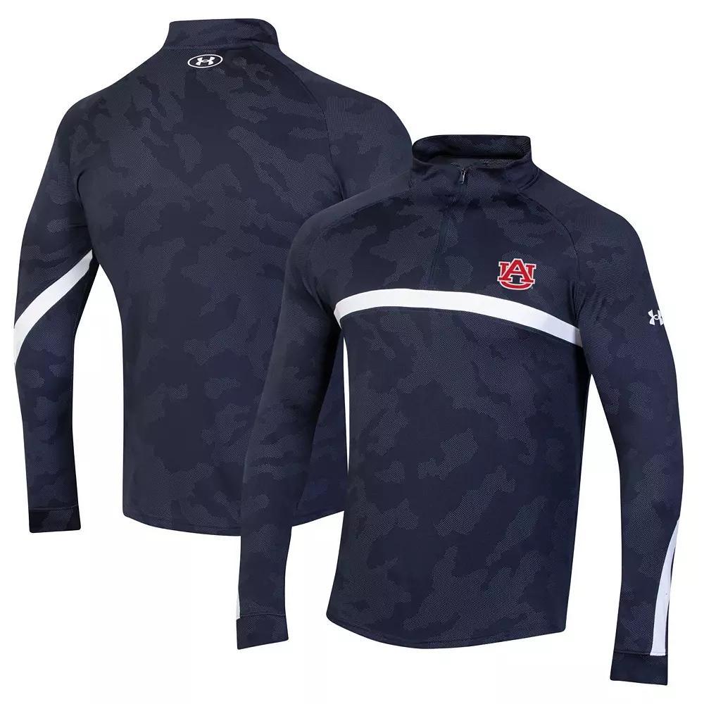 Men's Under Armour Black Maryland Terrapins Game Day Camo Raglan Quarter-Zip Top, Size: Medium Product Image