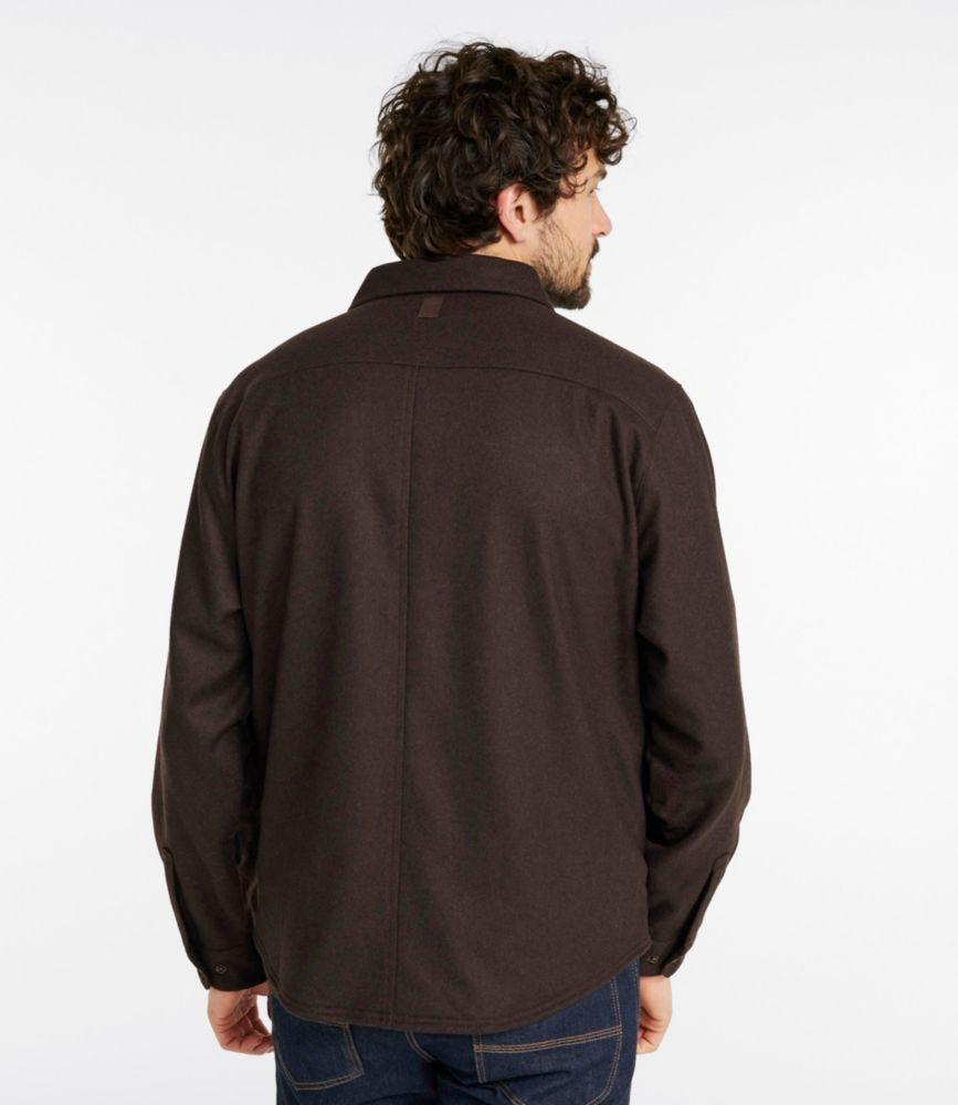 Men's Maine Guide Lightweight Lined Wool Field Shirt Product Image