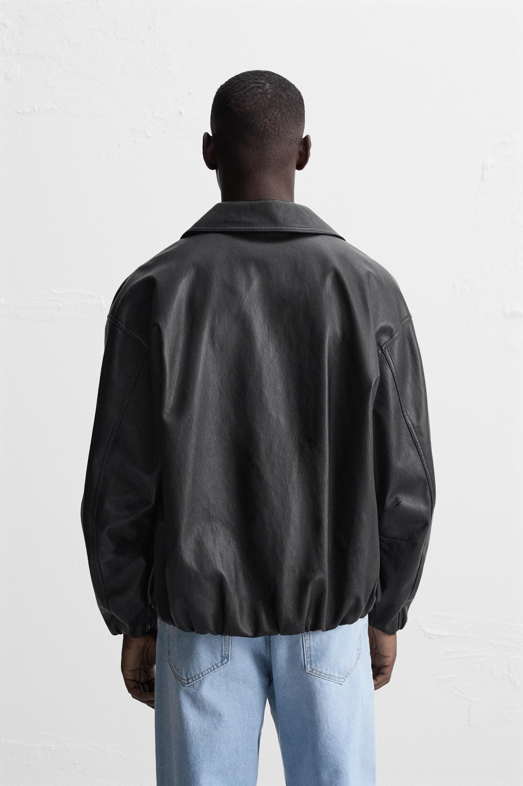 FAUX LEATHER JACKET Product Image
