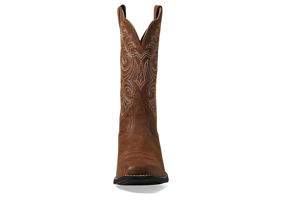 Ariat Round Up Square Toe (Vintage Bomber) Cowboy Boots Product Image