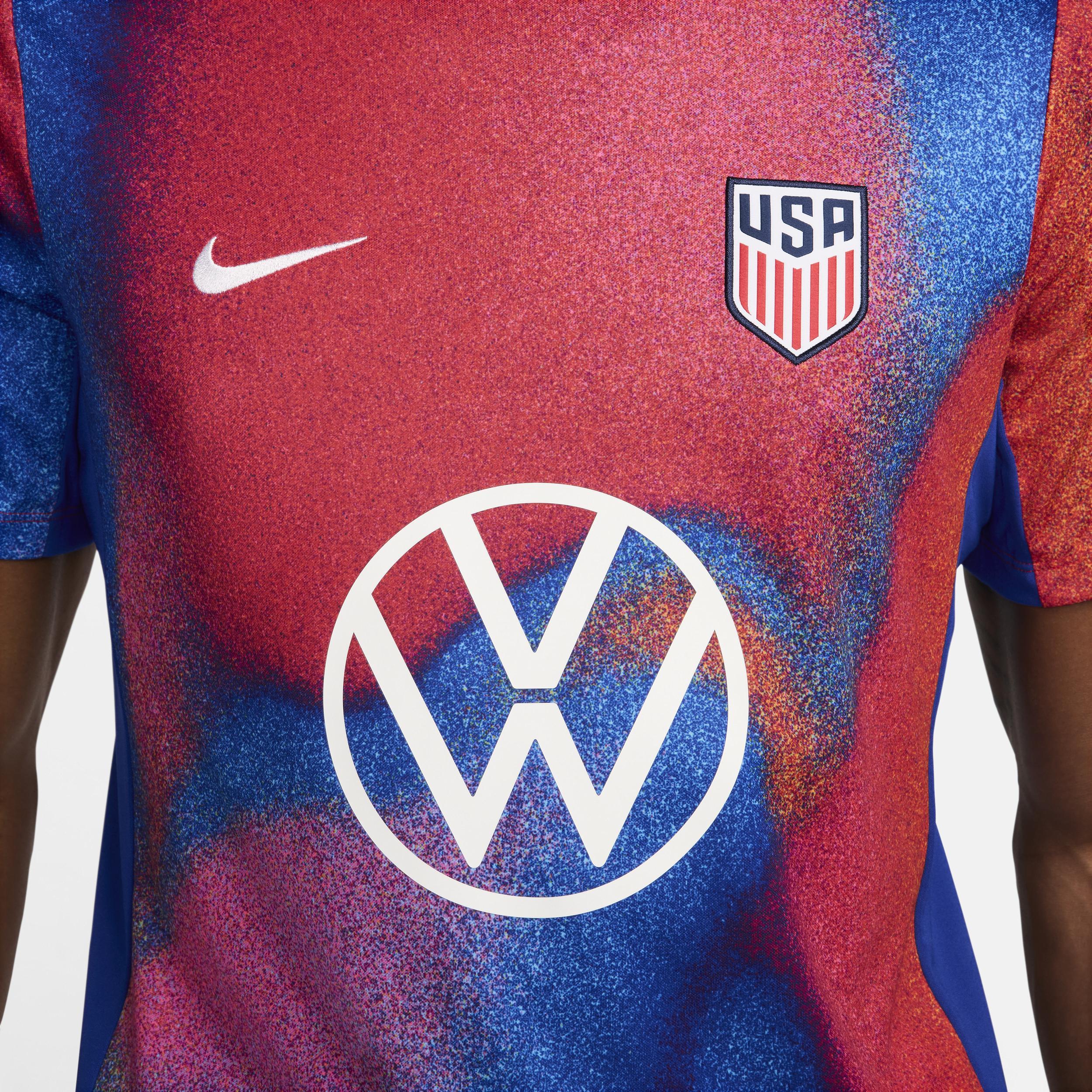 USMNT Academy Pro Nike Men's Dri-FIT Soccer Pre-Match Short-Sleeve Top Product Image