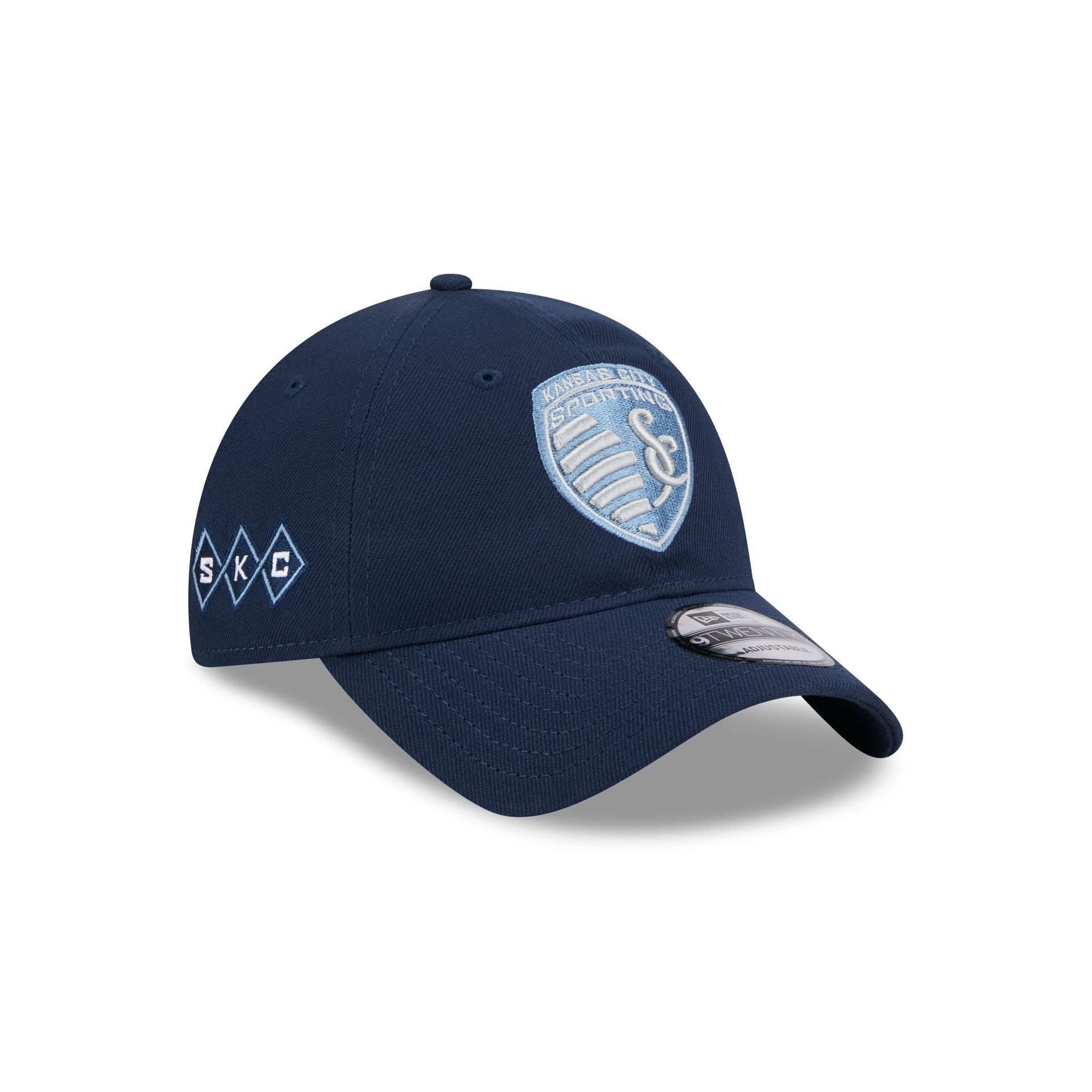 Carolina Panthers Washed Script 9TWENTY Adjustable Hat Male Product Image