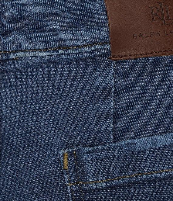 Lauren Ralph Lauren High-Rise Wide-Leg Cropped Jeans Product Image