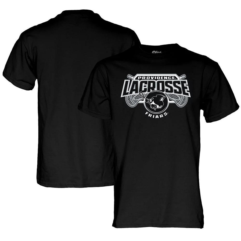 Unisex Blue 84  Black Providence Friars 2024 Men's Lacrosse Season T-Shirt, Adult Unisex, Size: 3XL, Prv Black Product Image