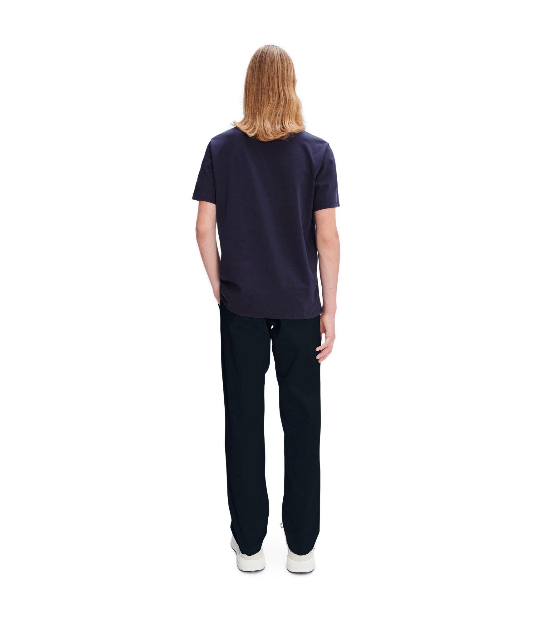 Regular-Fit Wool-Blend Suit Trousers in Blue Product Image