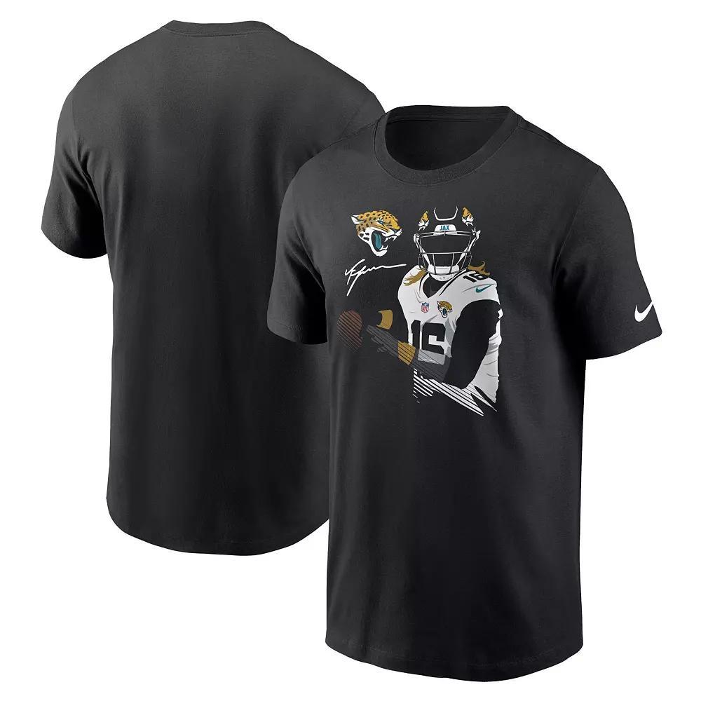 Men's Nike Trevor Lawrence Black Jacksonville Jaguars Player Graphic T-Shirt, Size: Small Product Image