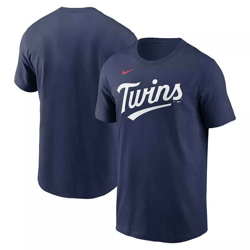 Minnesota Twins Fuse Wordmark Nike Men's MLB T-Shirt Product Image