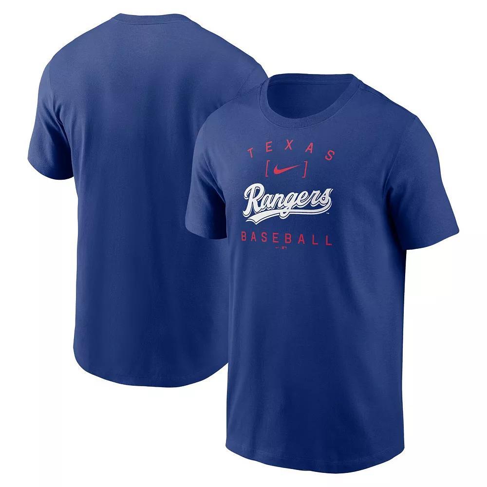 Men's Nike Royal Indianapolis Colts Primetime Wordmark Essential T-Shirt, Size: 2XL, Blue Product Image