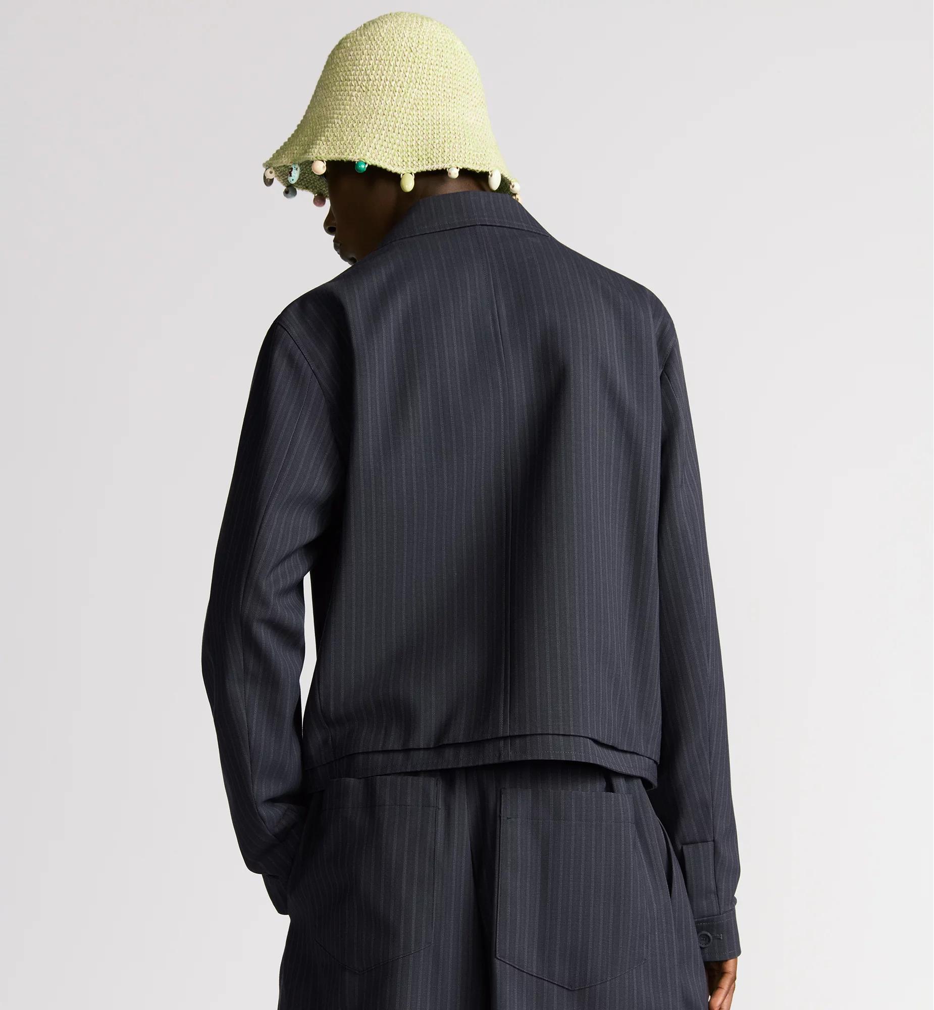 Jacket with Spread Collar Product Image