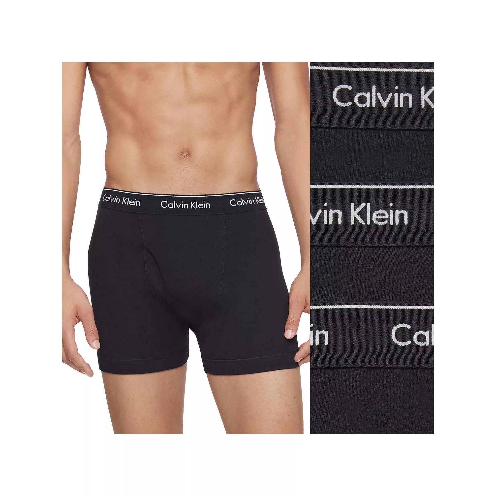 Calvin Klein Cotton Boxer Briefs, Pack of 3 Product Image