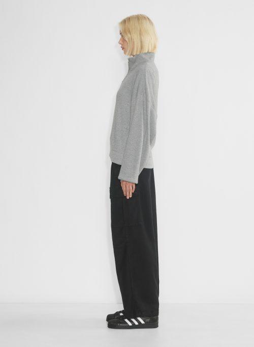 waffle 1/4 zip sweater Product Image