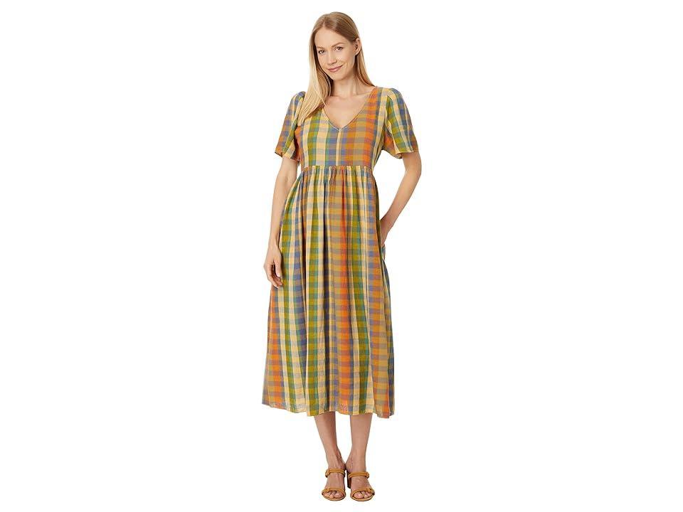 Pendleton Flora Midi Dress (Woodash Multi Check) Women's Dress Product Image