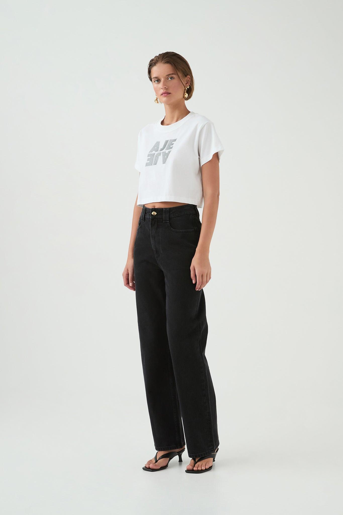 Spark Logo Cropped Tee Product Image