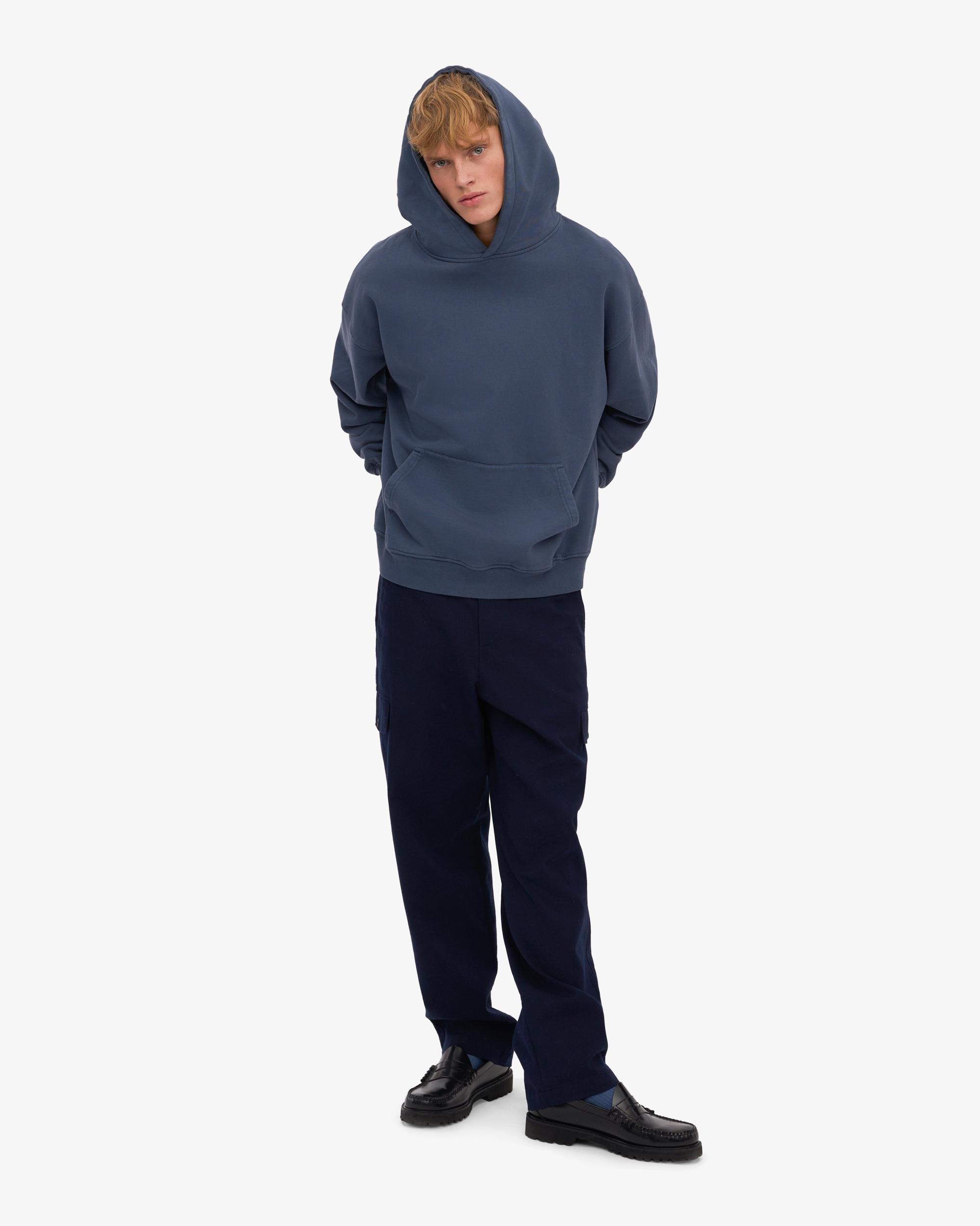 Organic Oversized Hood - Deep Black Product Image
