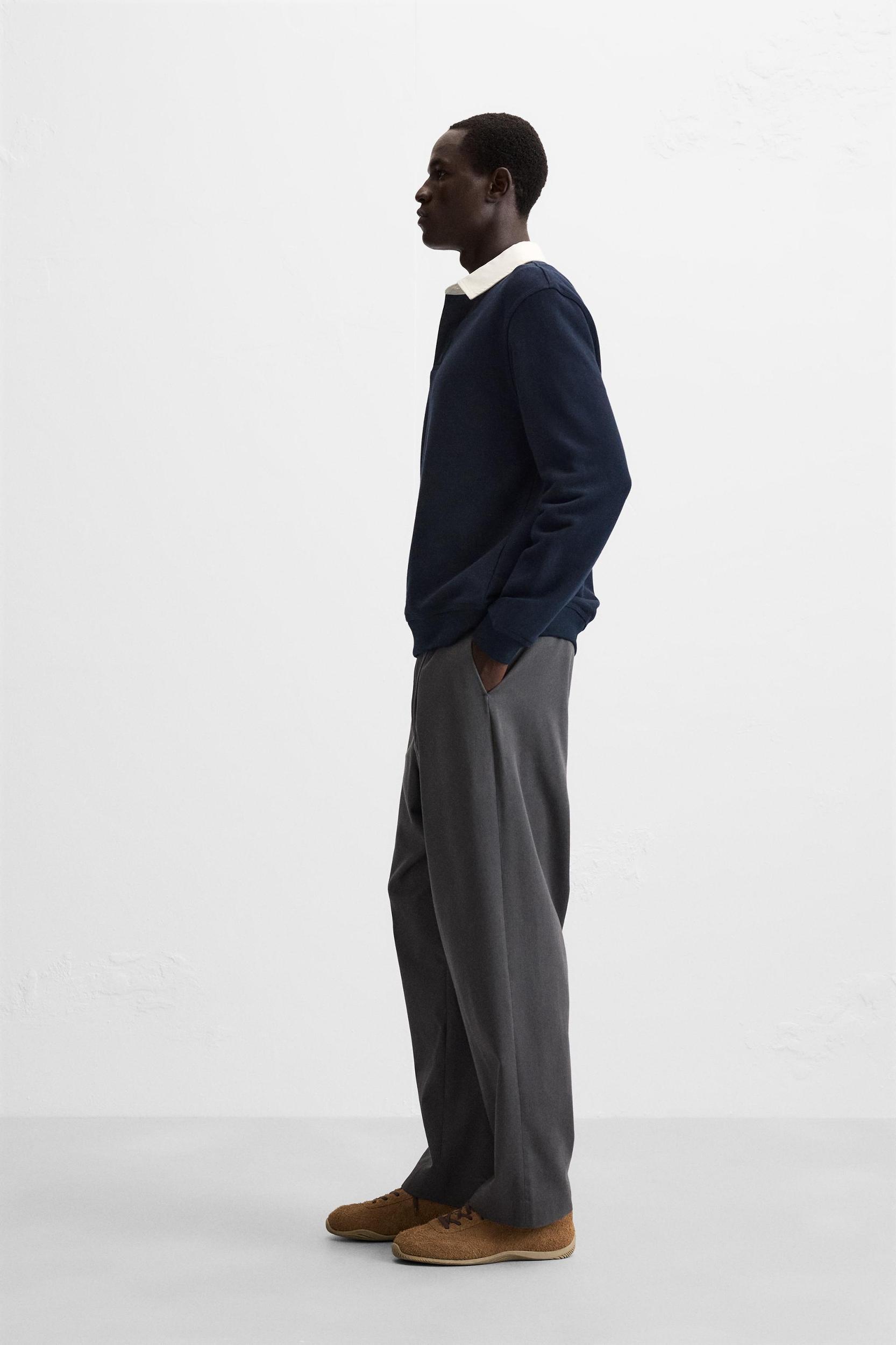 CONTRAST COLLAR POLO SHIRT Product Image