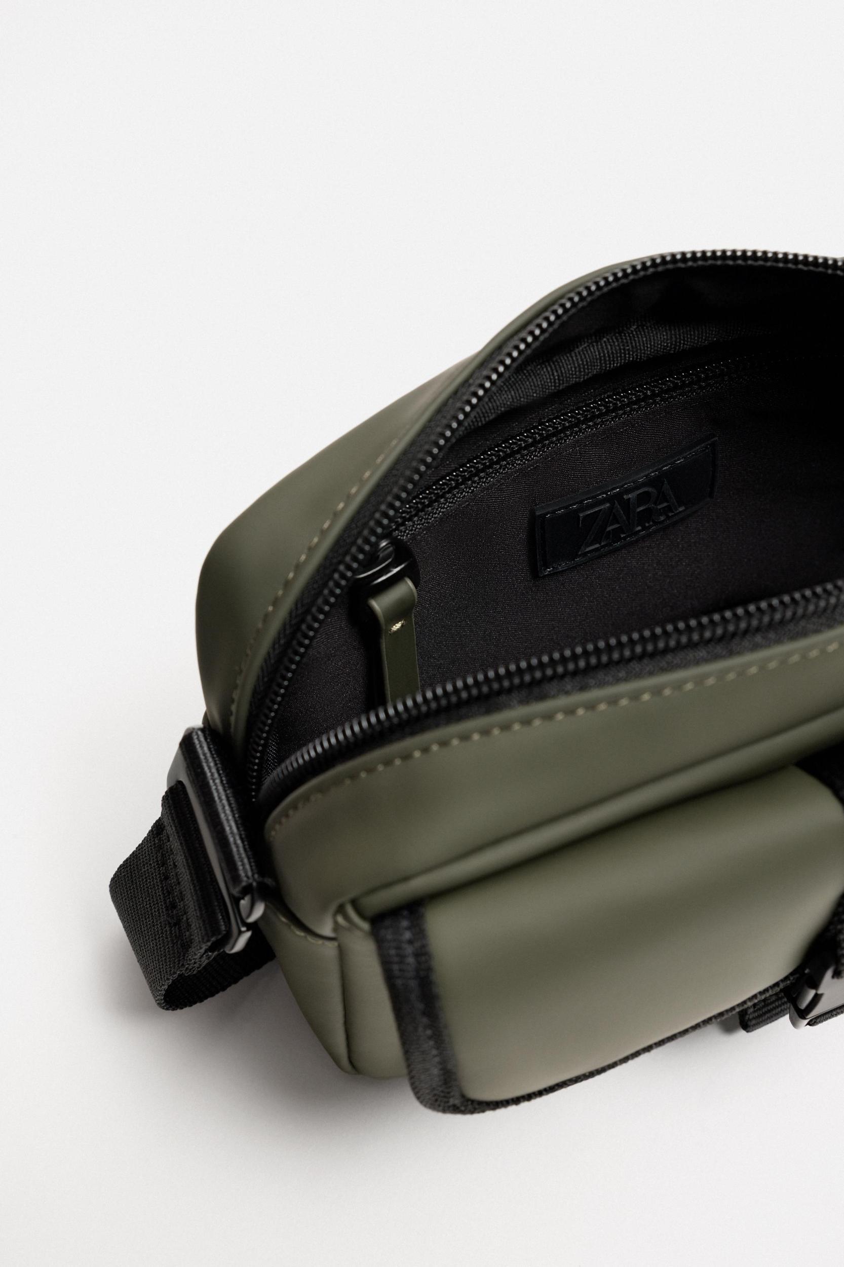 RUBBERIZED CROSSBODY BAG Product Image