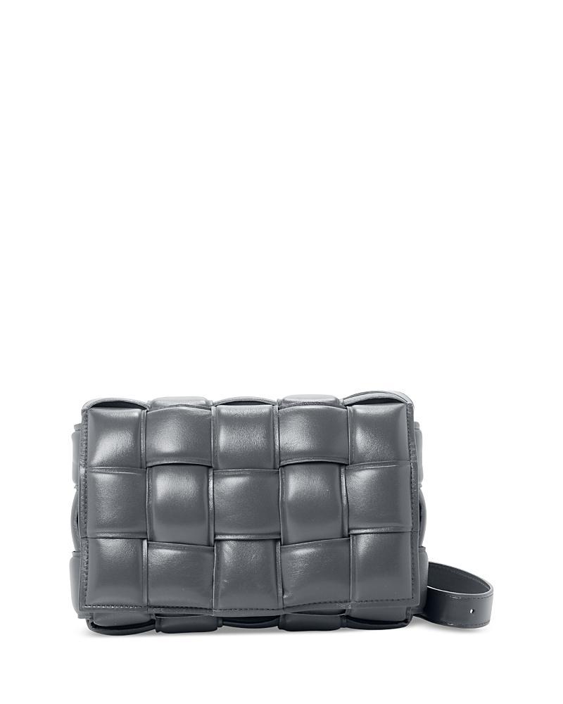 Womens The Cassette Padded Leather Crossbody Bag Product Image