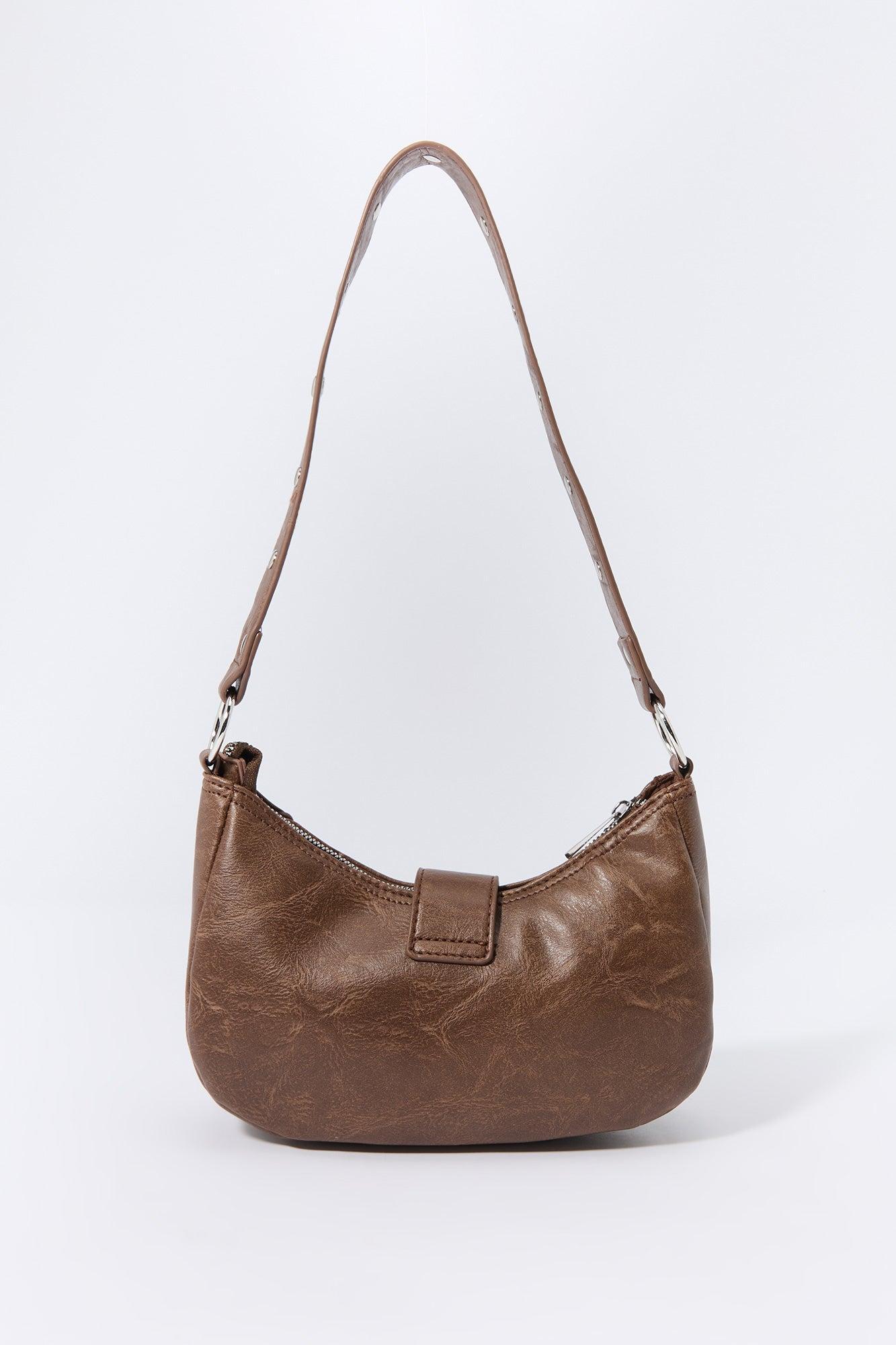 Faux Leather Crossbody Purse Female Product Image