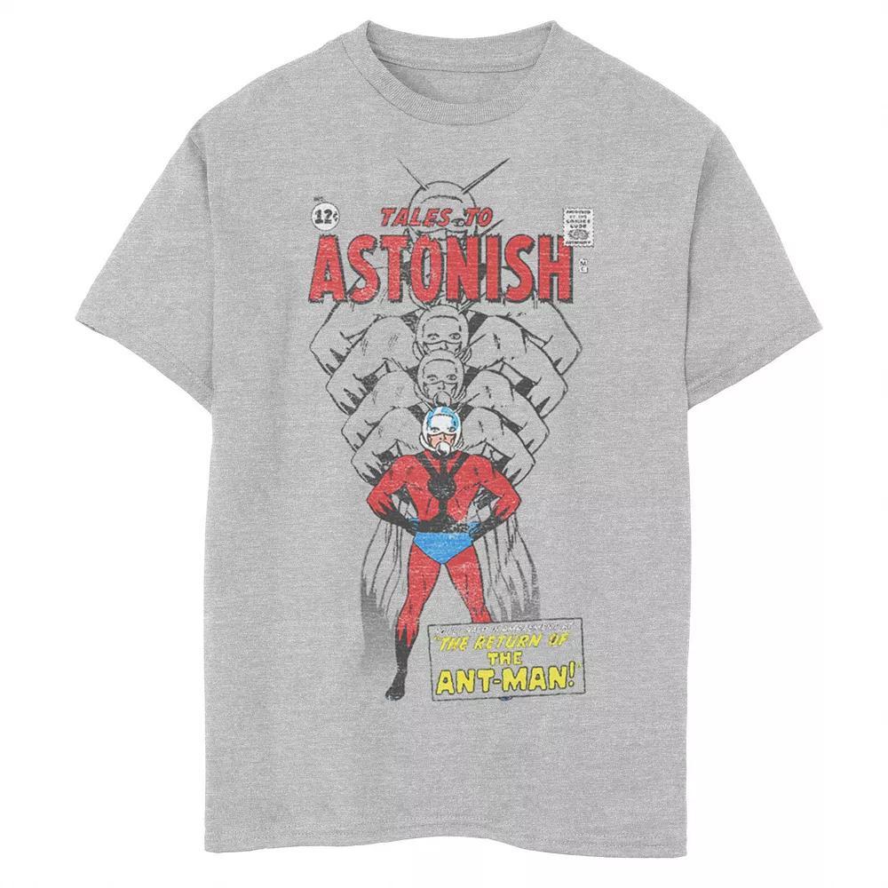 Boys 8-20 Marvel Comics Ant-Man Tales To Astonish Retro Cover Graphic Tee, Boy's, Size: XS, Athletic Grey Product Image
