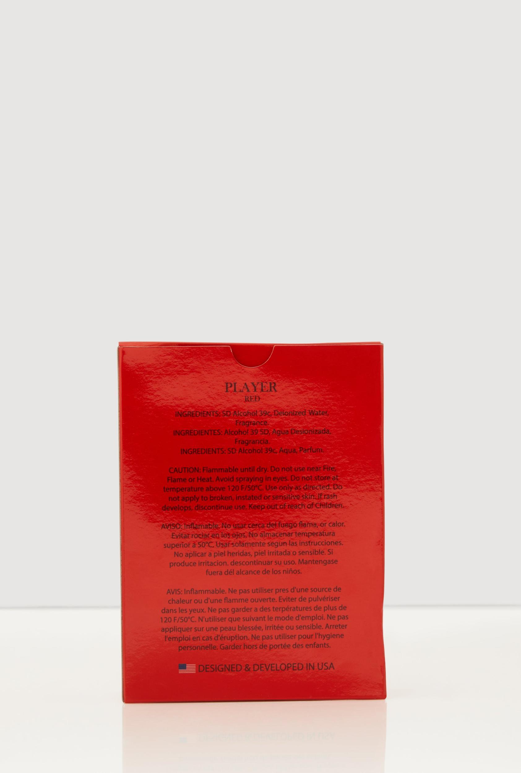 Mens Player Red Cologne Male Product Image