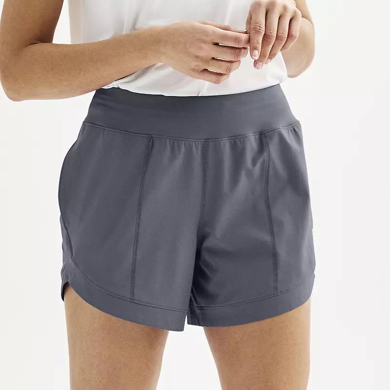 Women's Tek Gear® Multi-Purpose Shorts, Size: XL, Purple Macaroon Product Image