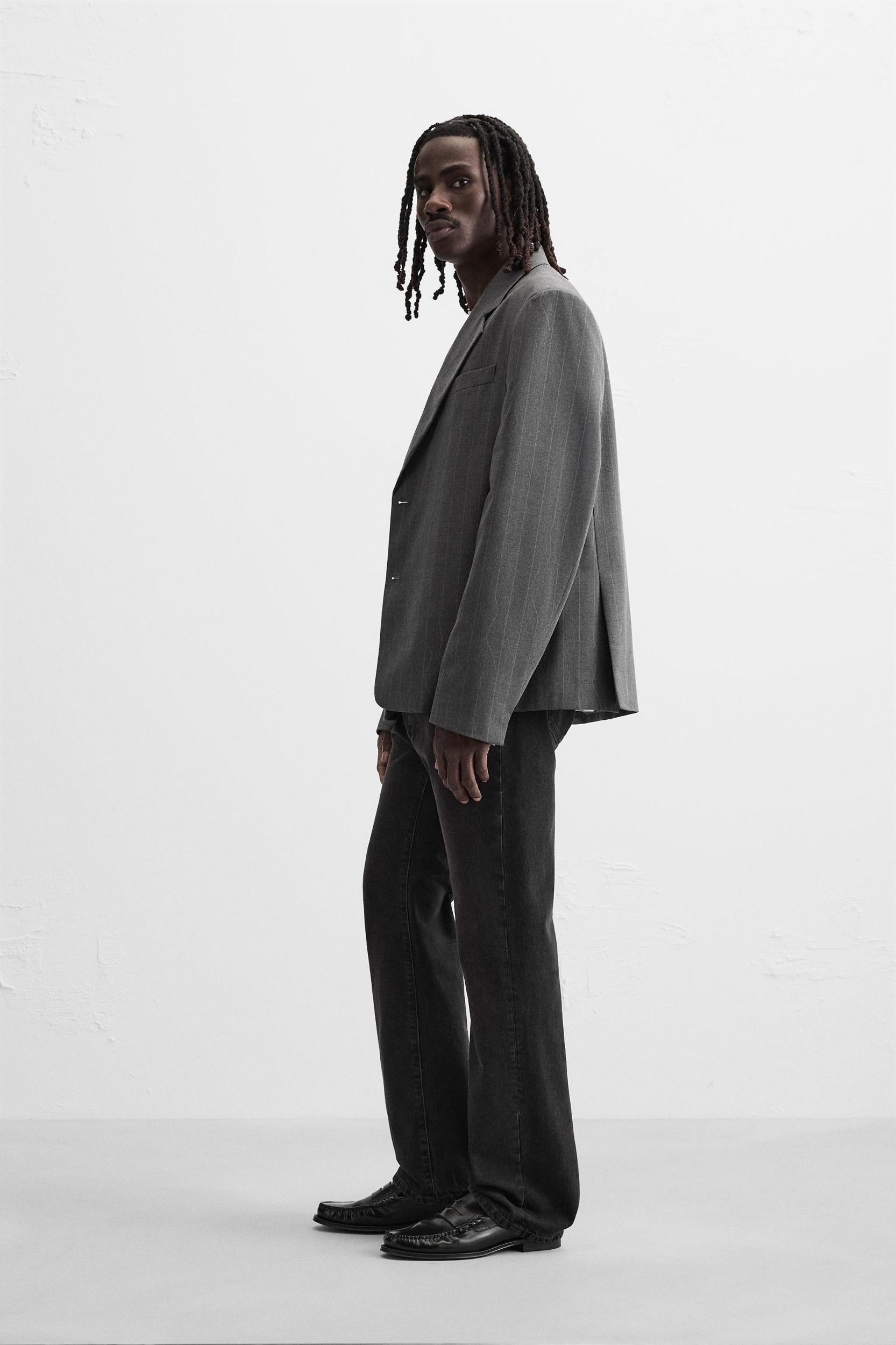 PINSTRIPE BLAZER Product Image