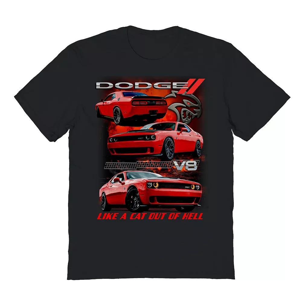 Men's Cat Out Of Hell Graphic Tee, Size: Large, Black Product Image