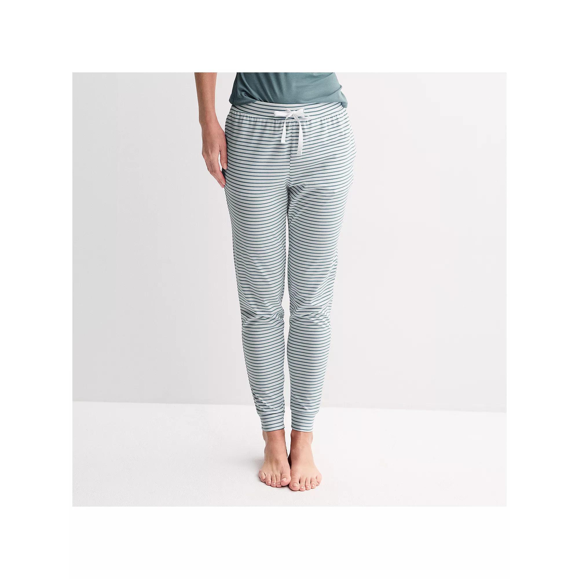 Womens Sonoma Goods For Life Cuffed Sleep Pants Product Image