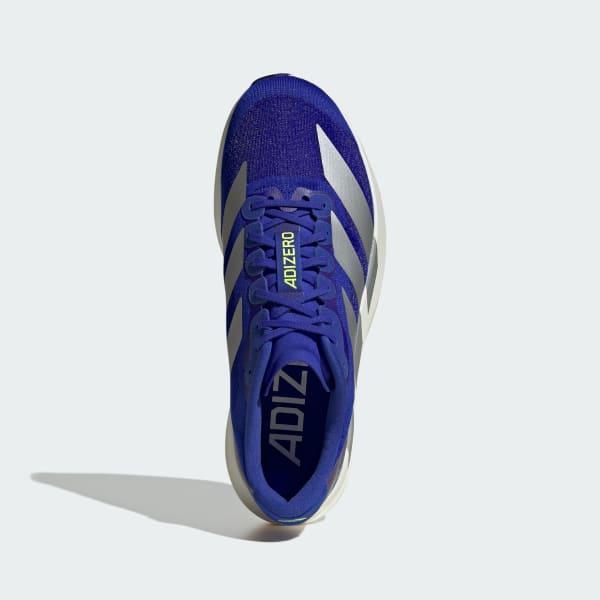 Mens adidas Adizero EVO SL Athletic Shoe Metallic / Iron Metallic / Halo Silver Product Image