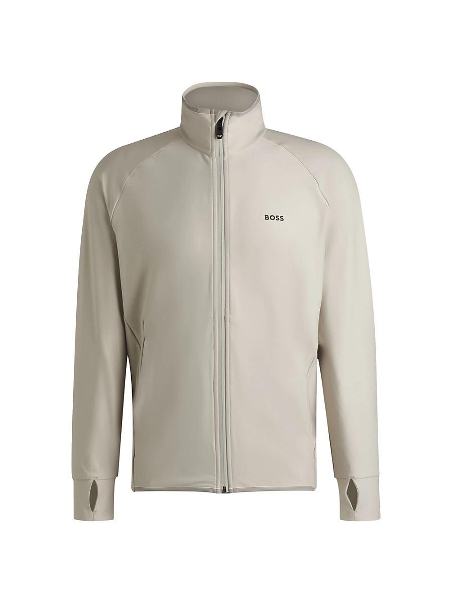 Mens Zip-Up Sweatshirt Product Image