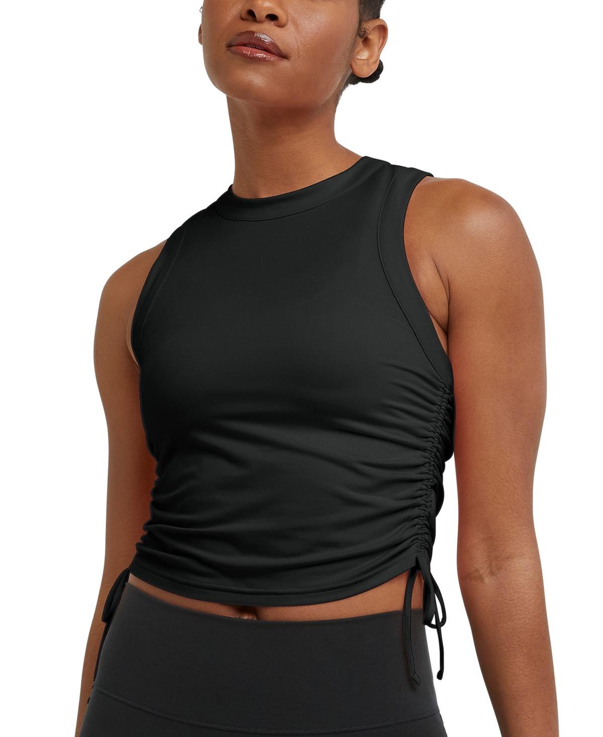 Champion Soft Touch Ruched Tank (Strawberry Rouge) Women's Clothing Product Image