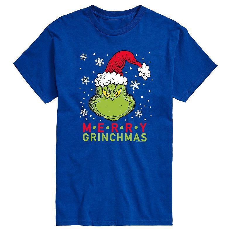 Men's Dr. Seuss The Grinch Grinchmas Tee, Size: Small, Black Product Image