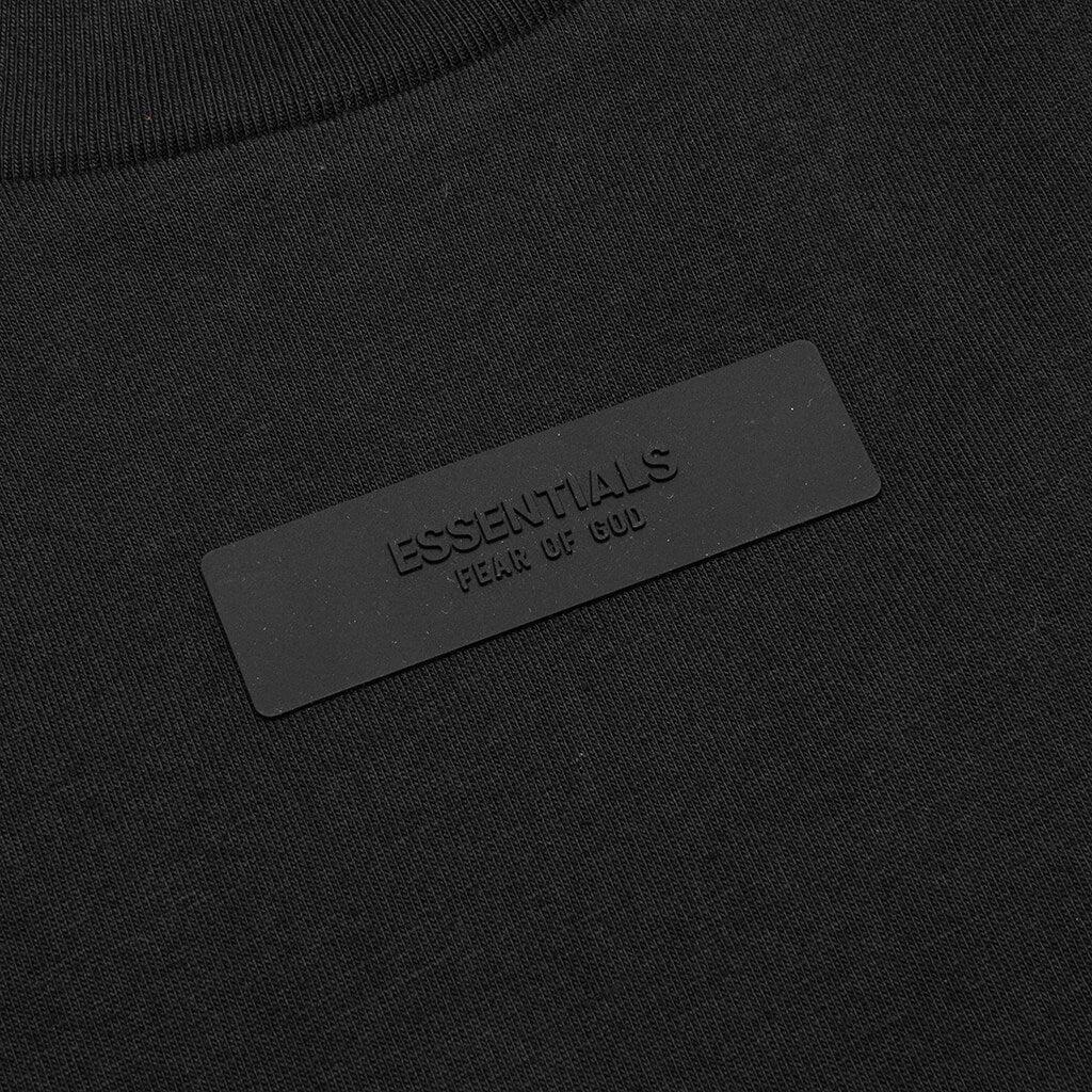 Crewneck T-Shirt - Jet Black Male Product Image