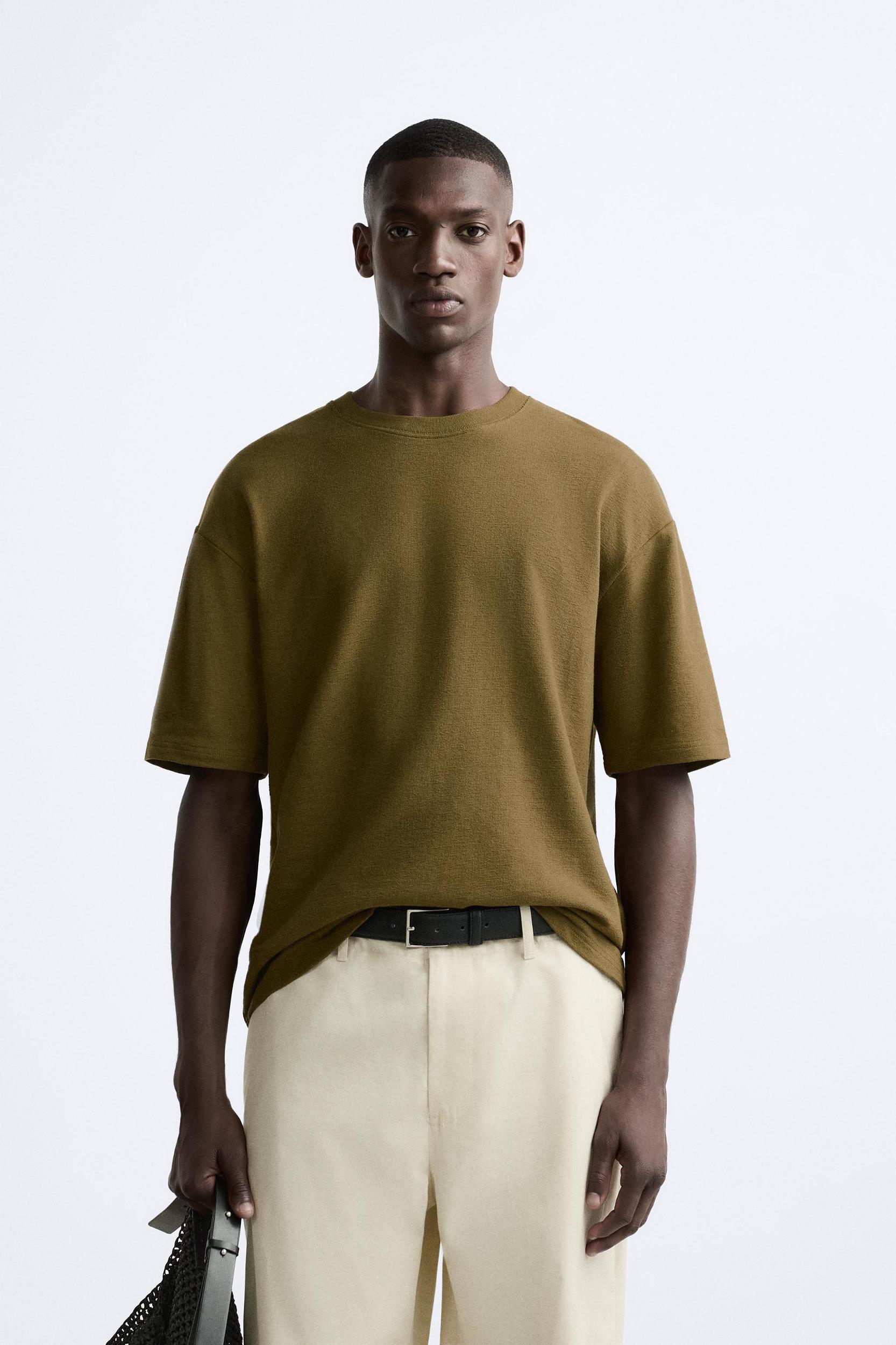 EMBROIDERED RUSTIC T-SHIRT Product Image