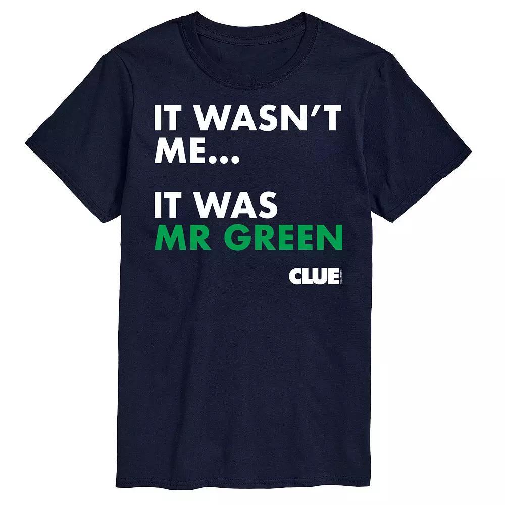 Mens Clue It Was Mr. Green Graphic Tee Product Image