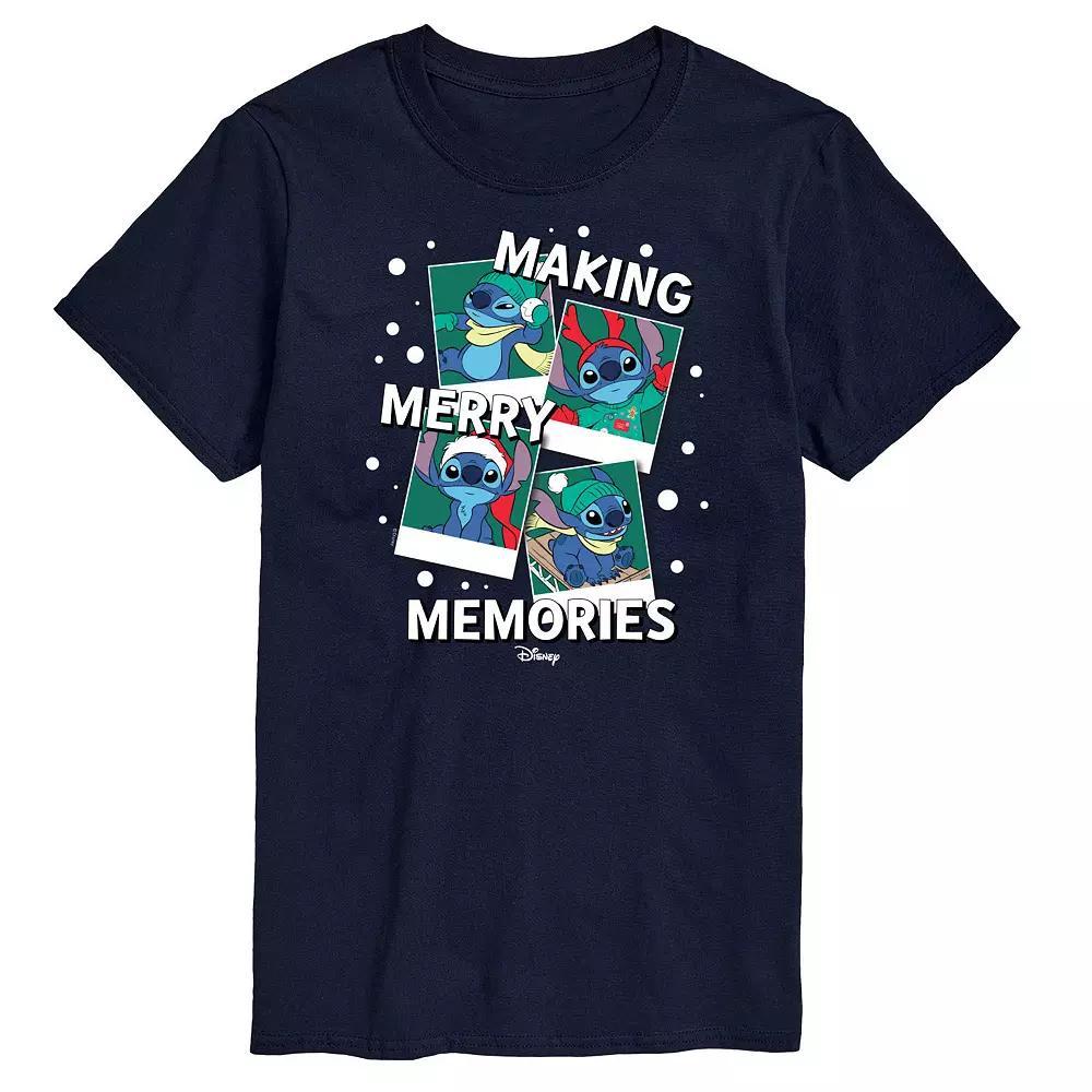 Mens Performance Classic Car Graphic Tee Blue Product Image