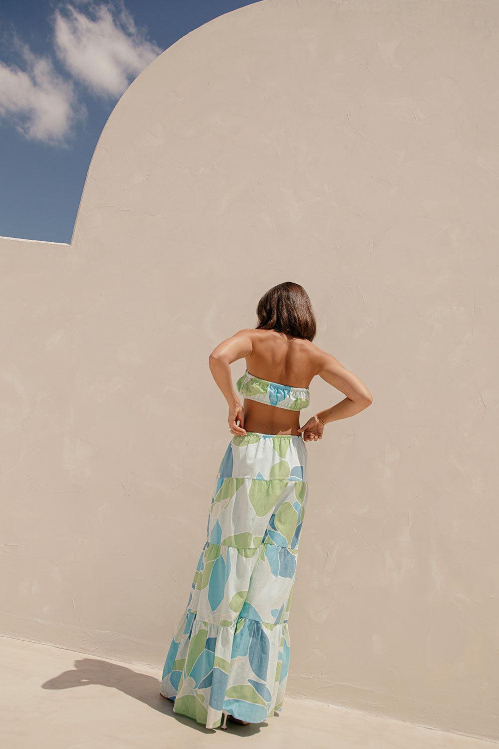 Aviva Top - Magnolia Blue Product Image