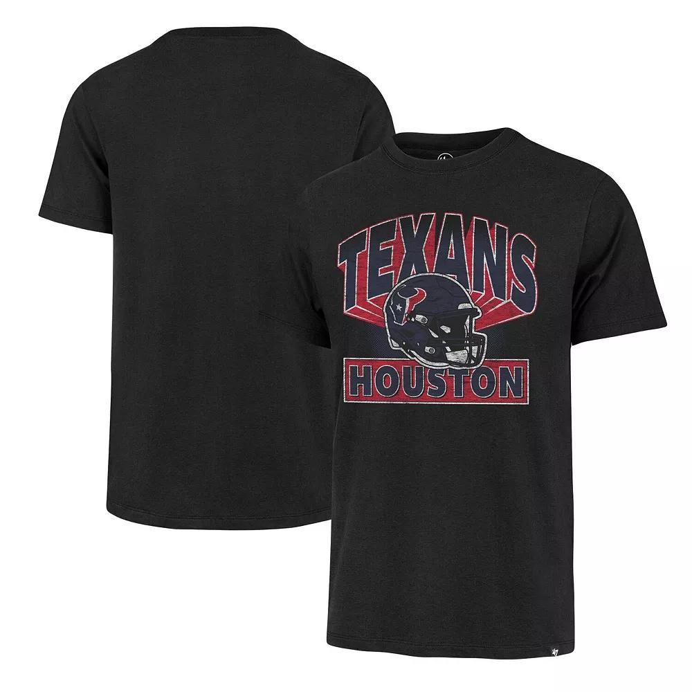 Men's '47 Black Houston Texans Amplify Franklin T-Shirt, Size: XL Product Image