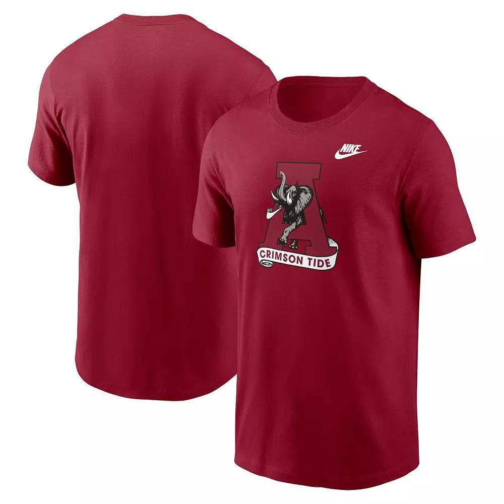 Mens Nike Red Cleveland Guardians Fuse Logo T-Shirt Product Image