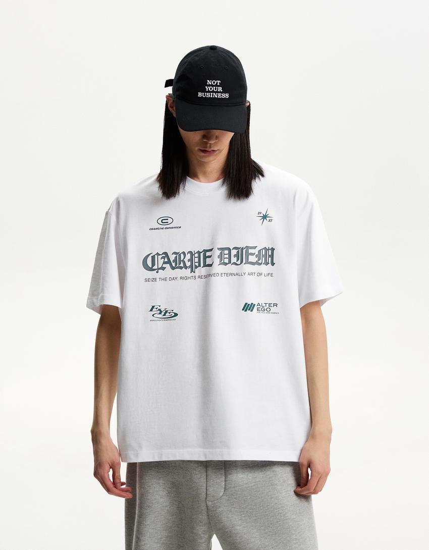 Short sleeve T-shirt with print Product Image