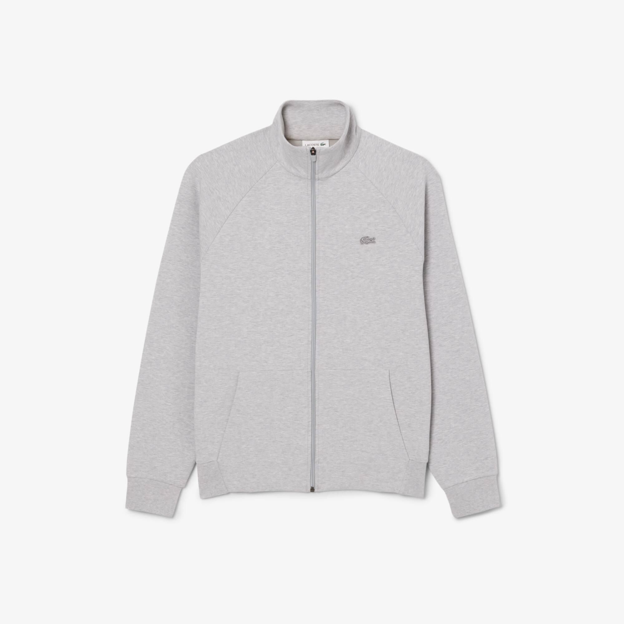 Double Face Jersey Zipped Sweatshirt Product Image