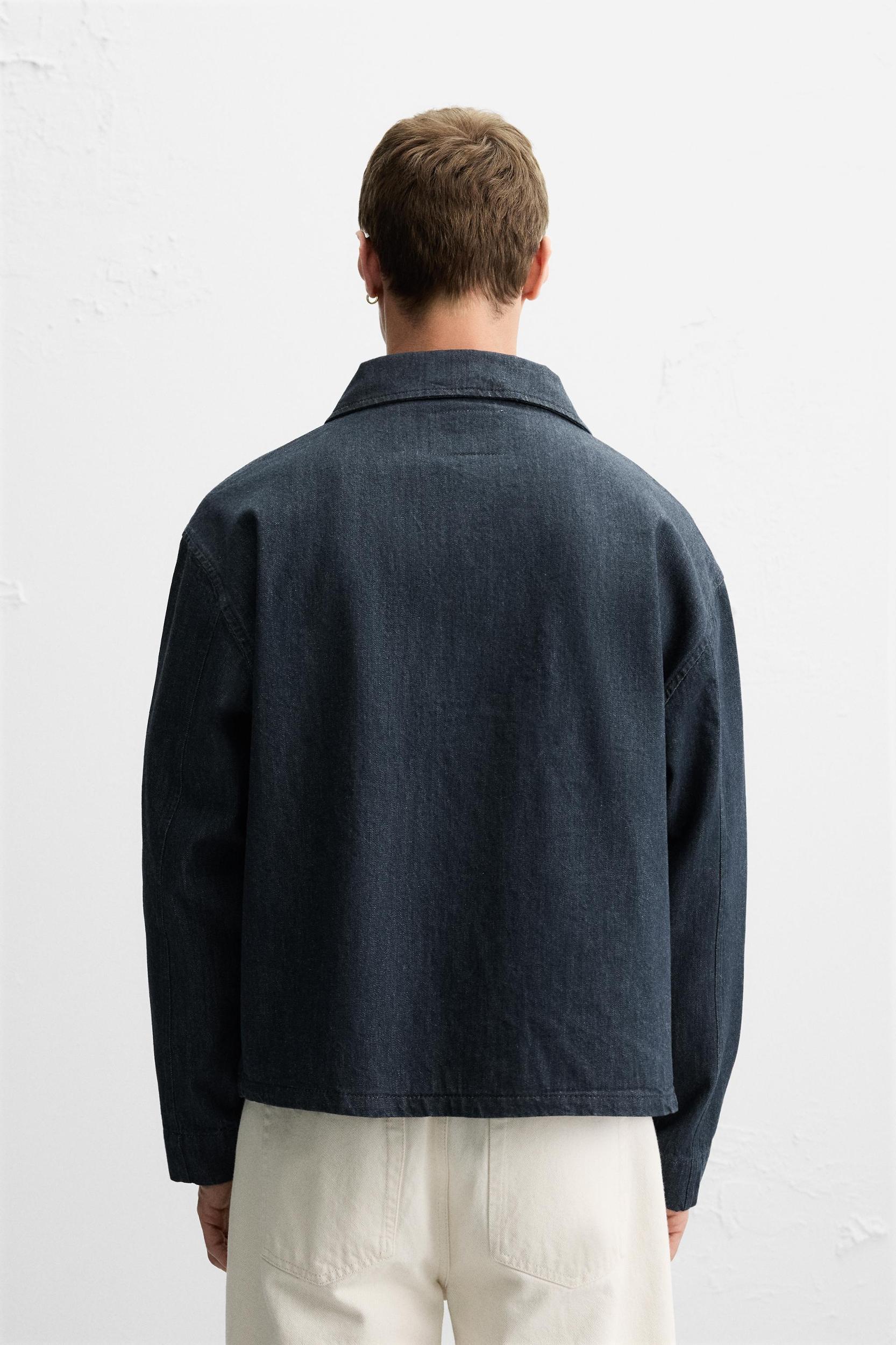 REGULAR FIT ZIPPERED JACKET Product Image