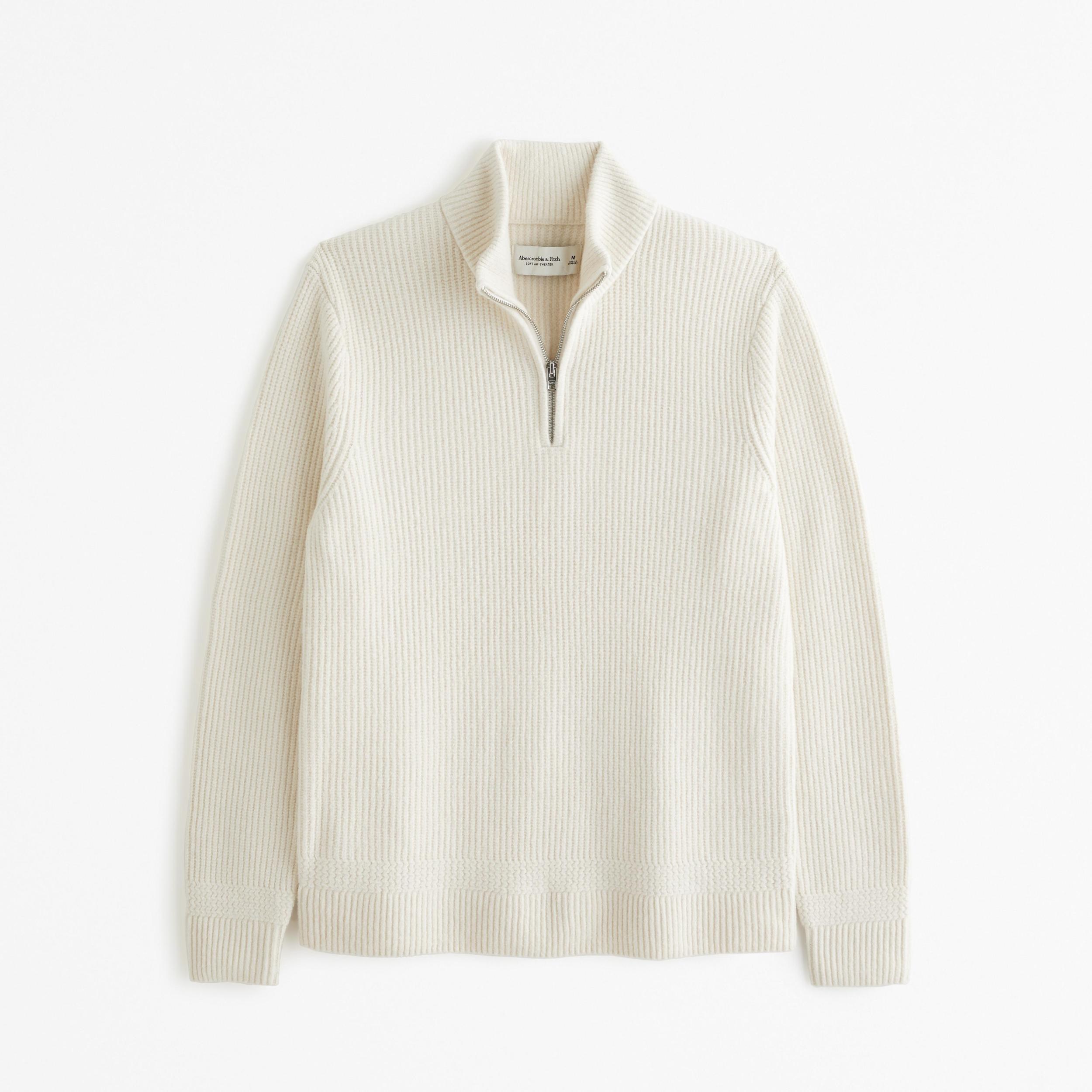 Elevated Quarter-Zip Sweater Product Image