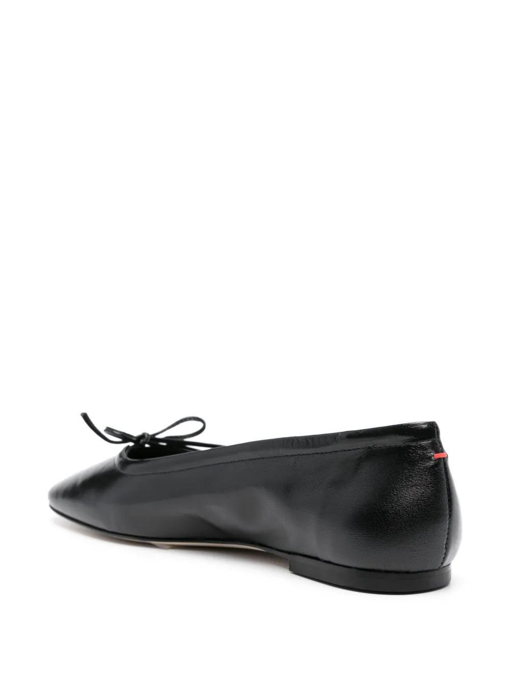Delfina leather ballerina shoes Product Image