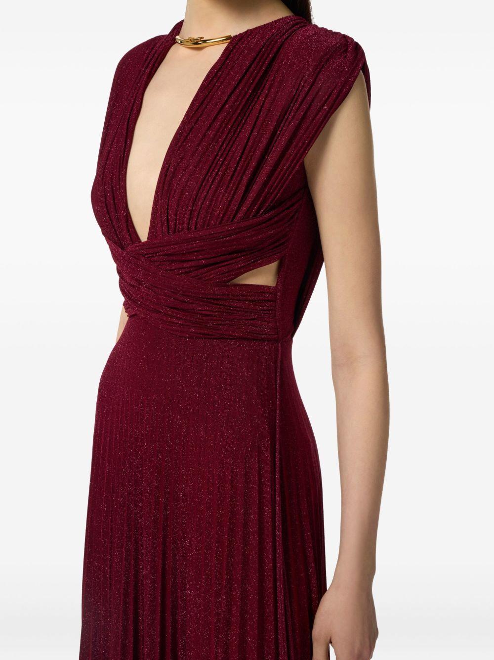 pleated gown Product Image