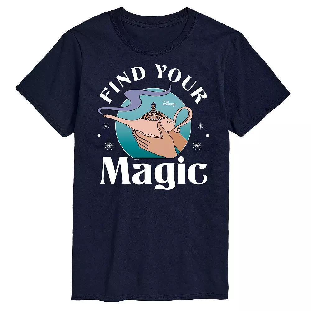 Disney Princess Big & Tall Find Your Magic Graphic Tee, Mens Product Image