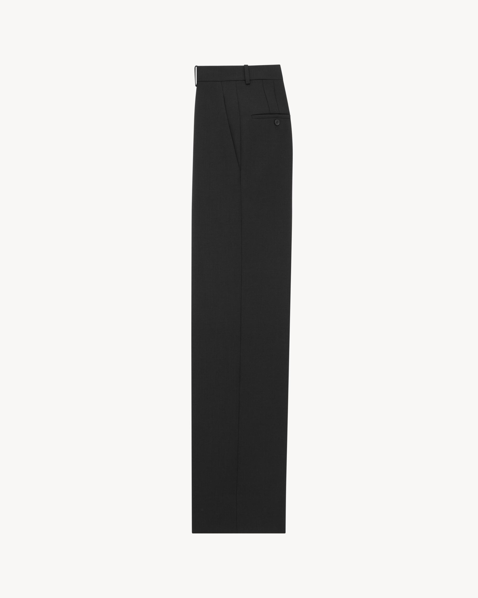 high-rise pants in wool Product Image