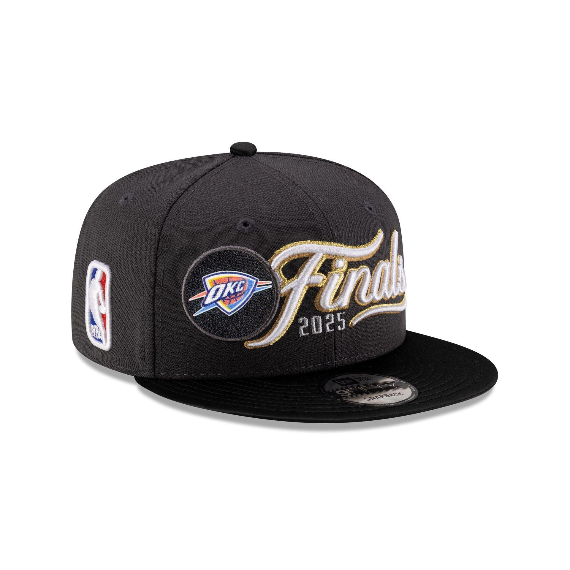 Oklahoma City Thunder 2025 NBA Finals Locker Room 9FIFTY Snapback Hat Male Product Image